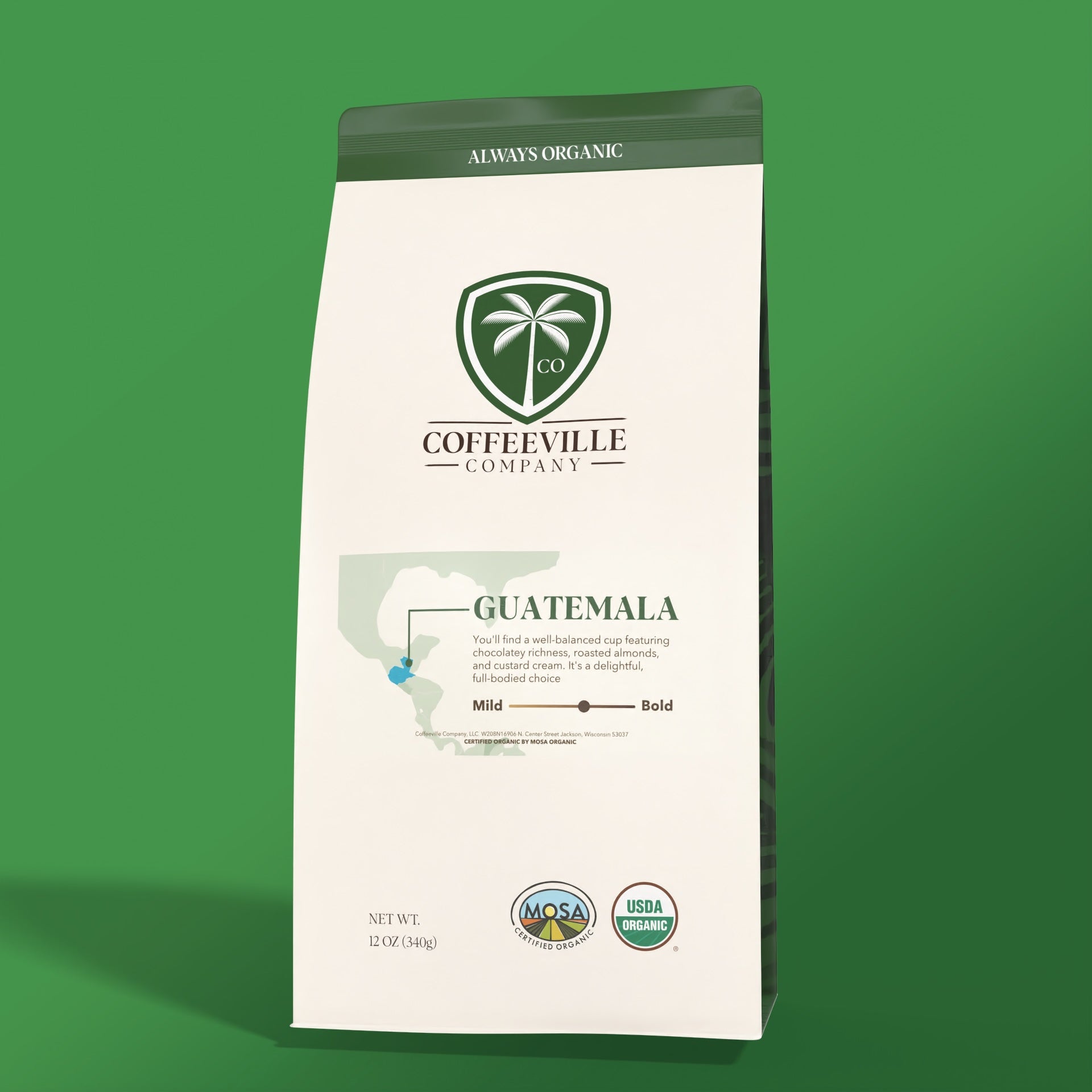 Guatemala Single-Origin Organic Coffee