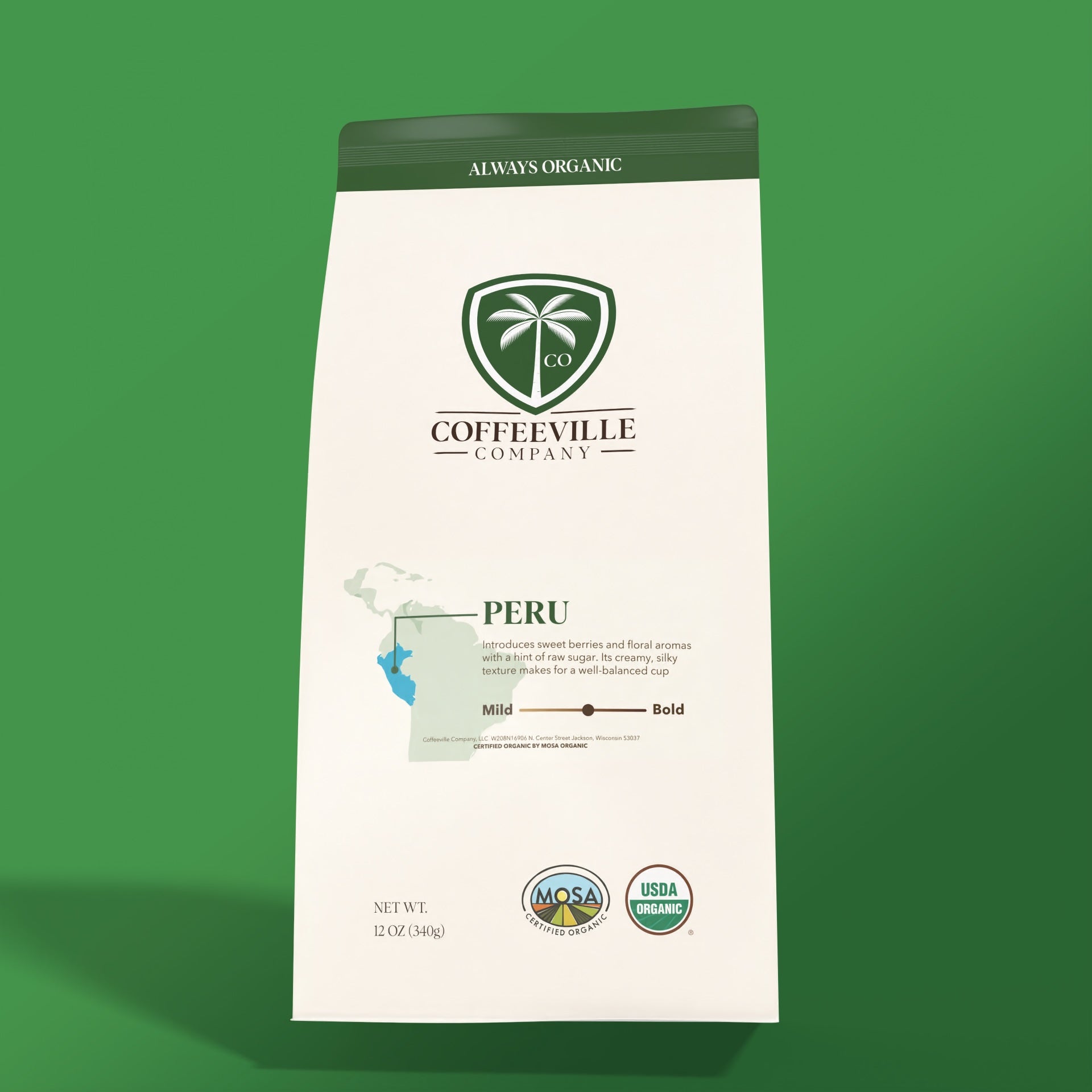 Peru Single-Origin Organic Coffee