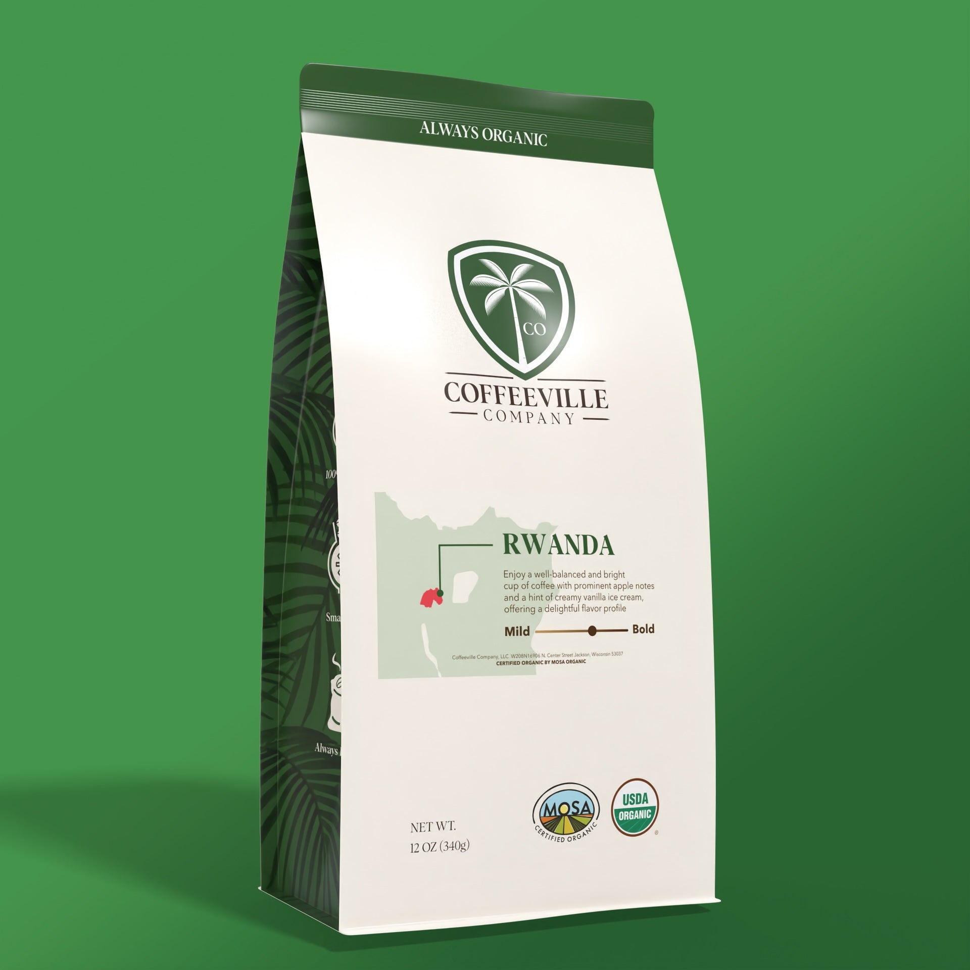 Rwanda Single-Origin Organic Coffee